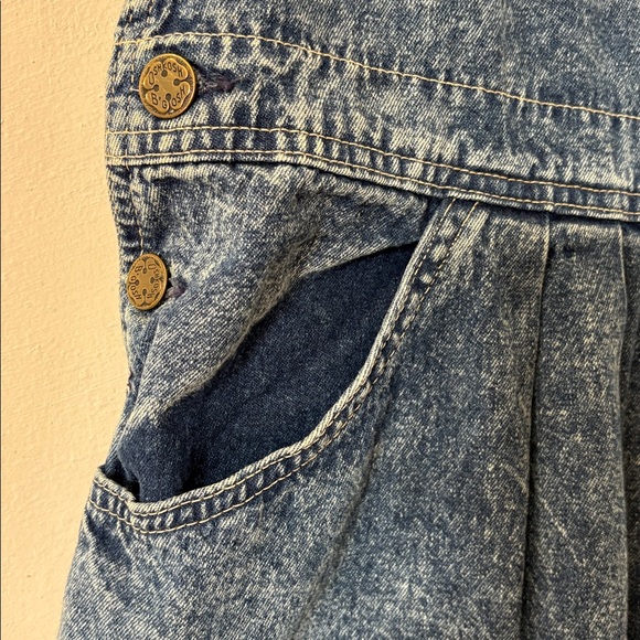 Oshkosh B’gosh vintage Blue Denim overall dress - women’s size 6 - Picture 3 of 7